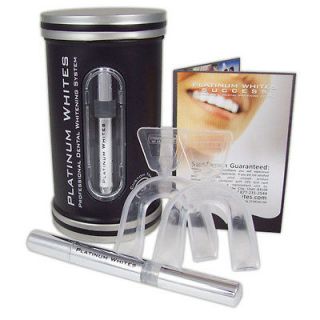 platinum whites deluxe teeth whitening kit  39