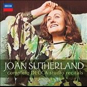 Joan Sutherland Complete Decca Studio Recitals CD, Oct 2011, Decca USA 