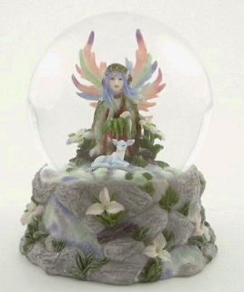   Water Globe Statue Artist Jody Bergsma With Confetti Perfect Gift