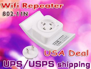 300Mbps Wireless Wifi Repeater Signal Booster Amplifier Router Range 