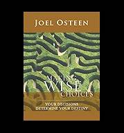 Joel Osteen MAKING WISE CHOICE Audio Book Cassette Set