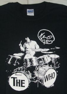 KEITH MOON Tshirt FREE UK POSTAGE The Who