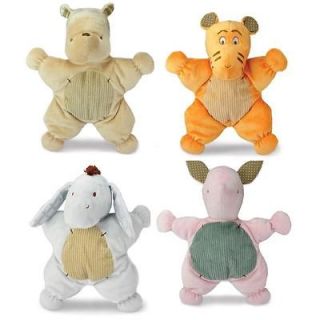 Kids Preferred Classic Pooh Security Blanket Cozy Pooh Piglet Eeyore 