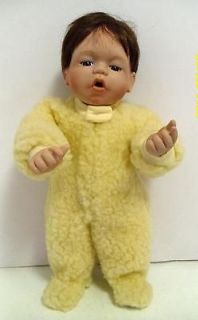 KATHY HIPPENSTEEL PORCELAIN DOLL 12.5 TALL 1992   I WANT MY MOMMY