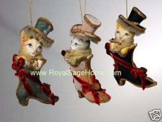 katherine s collection dickens cat in boot ornament one day