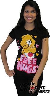 new licensed care bears free hugs women juniors shirt s xl
