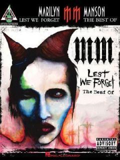 Marilyn Manson   Lest We Forget 2005, Paperback