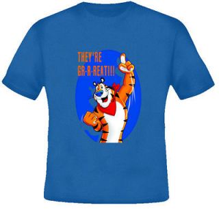 tony the tiger frosted flakes cereal t shirt