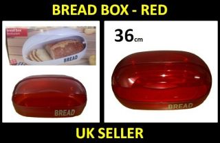 LARGE BREAD BIN ROLL TOP LID FOOD STORAGE POT KITCHEN CONTAINER 