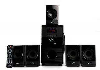VM Audio VMHS512 600W 5.1 Home Multi Media Surround Sound Speakers 