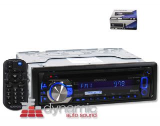 KENWOOD KDC BT652U IN DASH CD/ CAR RECEIVER w/BLUETOOTH & USB iPOD 