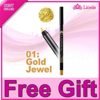 lioele glittering jewel eye liner 1 gold jewel from korea