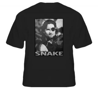 Snake Plissken Escape from NY cult movie Kurt Russell fan t shirt