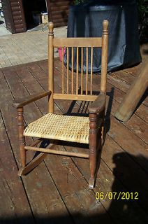 primitive child s rocking chair time left $ 165 00