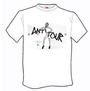kylie minogue the anti tour t shirt new black or