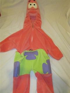 spongebob squarepants patrick star costume toddler size expedited 