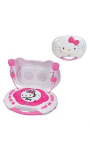 Hello Kitty CD Karaoke System Player Personal Digital Audio Portable 