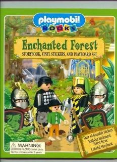 playmobil enchanted forest knights playset new  