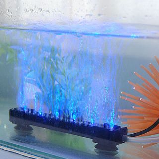 Submersible Eclairage lampe lumiere BLEU 6 LED 16 CM PR Aquarium fish 