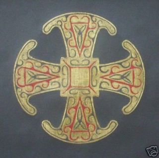 brass rubbing celtic canterbury cross 9th century ad time left