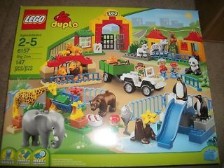 Lego Duplo Big zoo 6157 Learning and fun Animals 147 pcs New