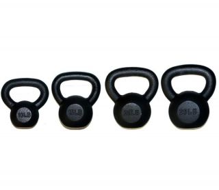 New Solid 10 15 20 25 lbs Kettlebell   Kettlebells set  Shipped by 