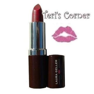 Laura Geller Italian Marble Lipstick in MIXED BERRY, a warm pink 