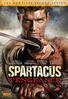 spartacus vengeance dvd 2012 3 disc set second season brand