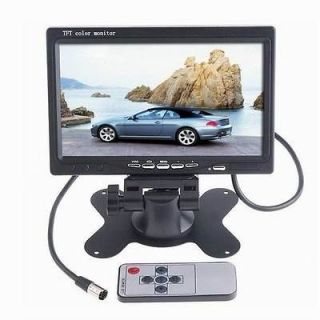 NEW 7 TFT LCD Car Headrest Video Monitor For Car Back up Rear view 
