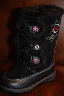 Toddler Shoes OshKosh BGosh Acacia Boots / Black / Girls / Size 5 