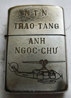 Newly listed Vietnam War  NTN TO BRO.NGOC CHU ZIPPO LIGHTER 