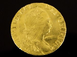 george iii gold half guinea 3rd head 1775 from united