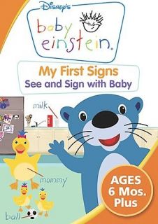 Baby Einstein   My First Signs, Good DVD, Marlee Matlin, n/a