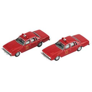 Classic Metal Works 50247 N Scale 1978 78 Chevy Impala(2): Fire Chief 
