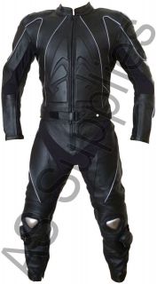 stig nexus black leather motorcycle suit all sizes more options size 