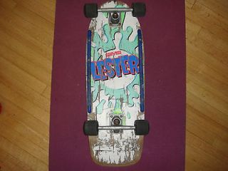 Sims Lester Kasai vintage skateboard complete 30X10.5 Motobuilt Street 