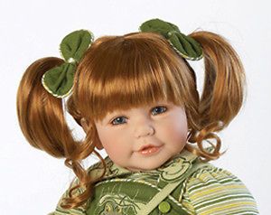 FROGGY FUN GIRL Adora Vinyl Baby Toddler Girl Doll Frog Theme Red Hair 