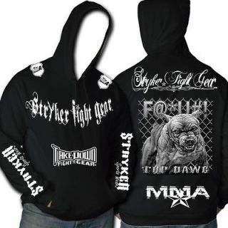 Stryker New Mens Mma Hoodie Sweat Shirt Jumper Top Tapout UFC Boxing 