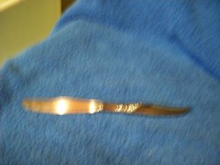 ONEIDA LA ROSE 1967 DISCONTINUED STAINLESS MODERN HOLLOW KNIFE KNIVES 