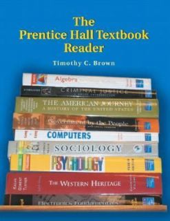 The Prentice Hall Textbook Reader by McGrath and Timothy C. Brown 2004 