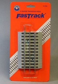LIONEL FASTRACK TRANSITION O train track adapter fast gauge to 3 rail 
