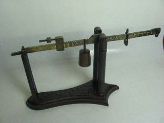 Vintage Antique Fairbanks 1878 Cast Metal Dram Weight Weighing Scale!