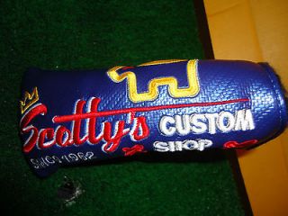 SCOTTY CAMERON PUTTER COVER JUNK YARD DOG LIMITED EDITION SERIES BLUE 