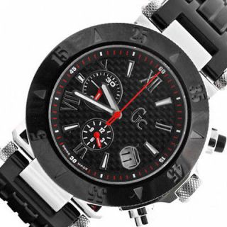 Mens New Analog Swiss Made GUESS Collection GC Chronograph Watch 