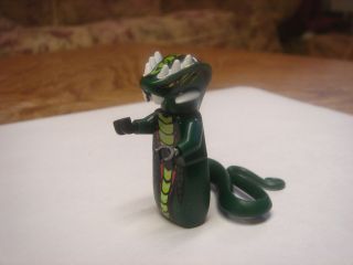 lego ninjago acidicus minifigure green snake 9450 new time left