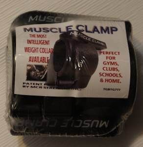 pair of muscle clamp olympic collars new black time left