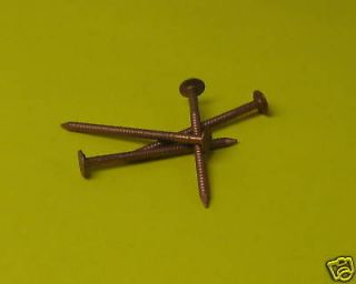 copper roofing slate nails ring shank 11ga 1 2