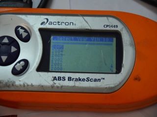 actron obd scanner in Diagnostic Tools / Equipment