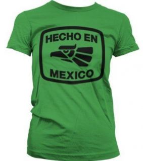 Hecho En Mexico   Aztec Mexican Eagle Logo Ethnic Pride Mexican Junior 
