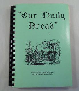 1976 Church Cookbook Comb Bound PINE GROVE CHURCH OF GOD Newport, PA